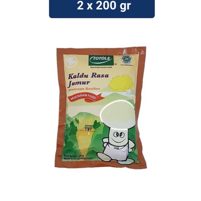 

✨TERBARU✨ Totole Kaldu Rasa Jamur 2 x 200 gr murah