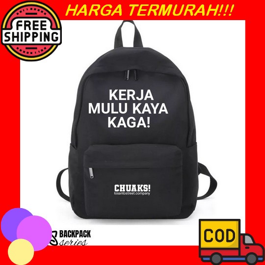 Bekpek Pria Dewasa Tas Ransel Kerja Kantor Ts Sekolah Laki2 Smp Sma Rangsel Lakilaki Kekinian Rengse