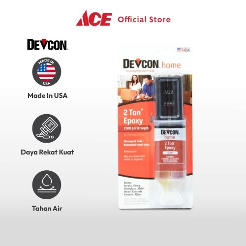 

Terlaris Ace - Devcon Lem Epoxy Multifungsi 2 Ton 29 Ml