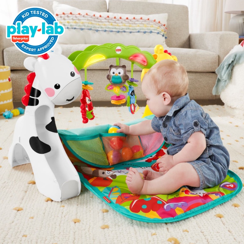 Fisher-Price Newborn-to-Toodler Play Gym - Matras Tidur Bermain Anak