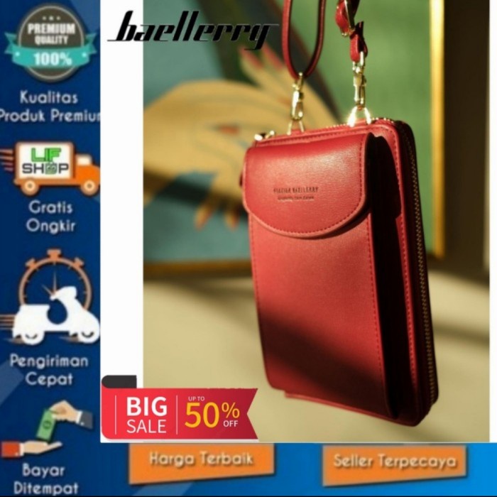 Dompet Kalung Hp Selempang Wanita Baellerry 8519 Tas Handbag Pouch