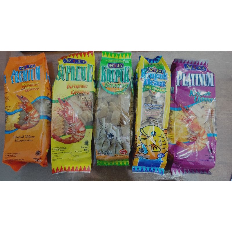 

PASTI MURAH - NIXXA UDANG, BAWANG & IKAN 380GR - KERUPUK MENTAH