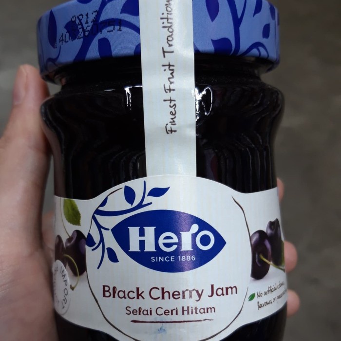 

! Selai Buah Bla Cherry Merek Hero 340 Gram