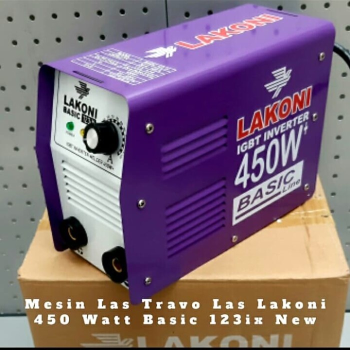 MESIN LAS TRAPO LAS LAKONI 450WATT BASIC 123IX