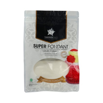 

Terlaris Tigerson Super Fondant Putih 1Kg, Pelapis Kue, Cake Decor & Hias