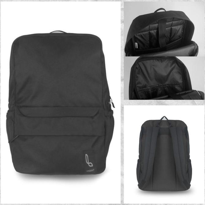 HUMBLE BLACK |MNM x LAZZARDI| Tas Ransel Pria Backpack / Tas Punggung