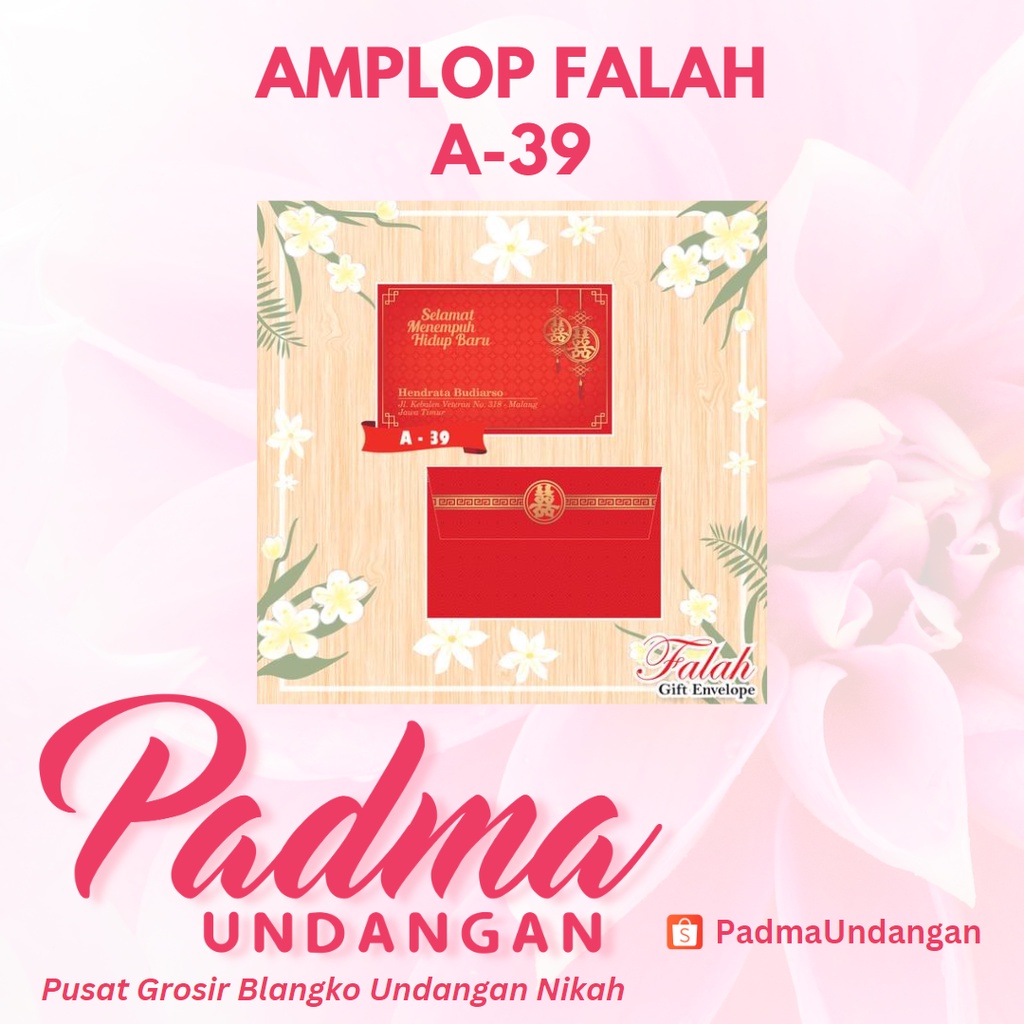 

Amplop Falah A-39 | PadmaUndangan