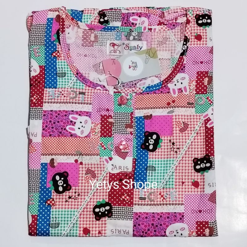 Sunly PP No.G22 LD106 Baju Tidur Piyama Lengan Panjang Celana Panjang