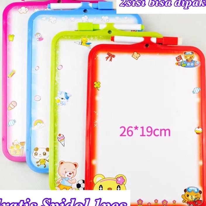 

ほ X 6442 [300gr] T792 | Papan Tulis Mini 19x26cm / Colurful White Board / White Board Wipe and Clean Free Spidol Penghapus Terbaru ♝