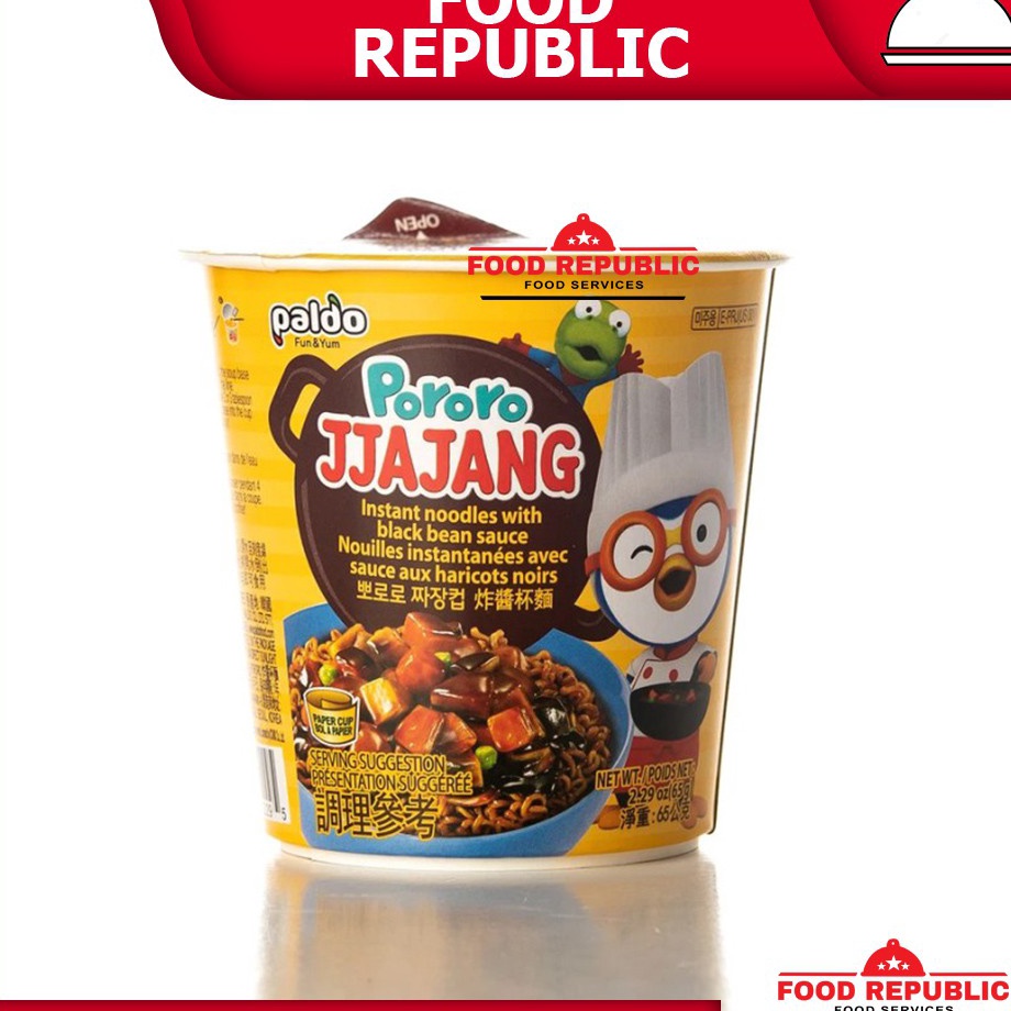 

➺Terbaru 0PSV0 PORORO JJAJANGMYUN 65 GR JAJANGMEN JAJANGMYEON CHAJANG MIE ANAK INSTANT H75 Model Baru