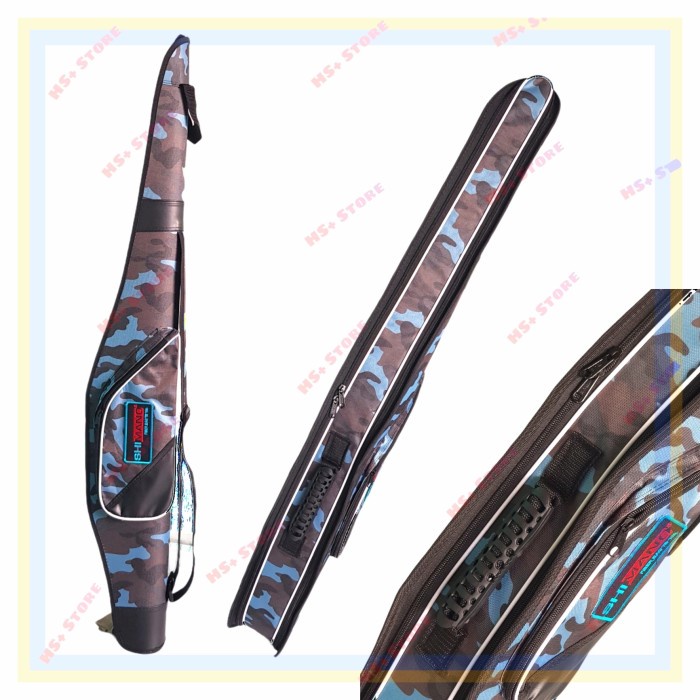 Terlaris Tas Pancing Shimano Fiber Bag Tb-100, Bahan Tebal Dan Kaku