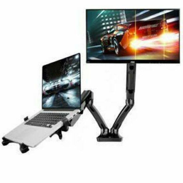 BRACKET/BRAKET BRAKET MONITOR & LEPTOP KOMPUTER DUAL ARM DESK