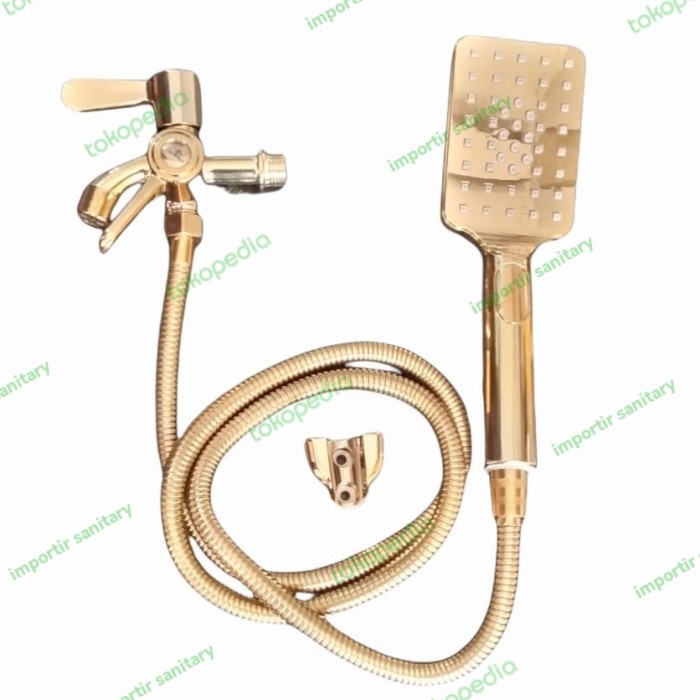 shower set gold,shower + kran gold,shower mandi gold + kran cabanggold