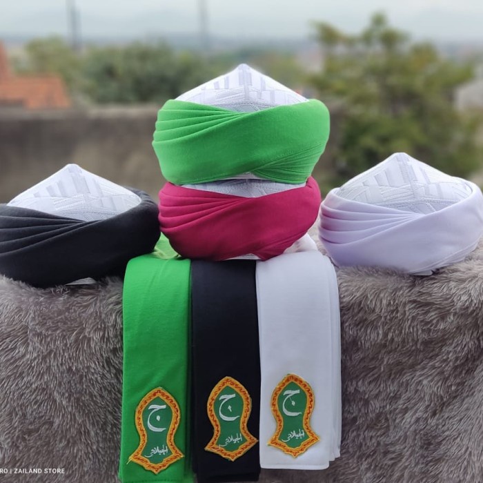 Terlaris Peci Imamah Permanen Sorban Kepala / Sunnah / Imamah Hadramaut