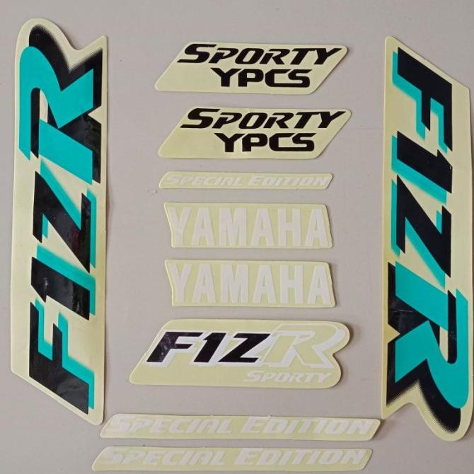 Stiker striping yamaha fizr f1zr fiz r spesial edition marlboro toska