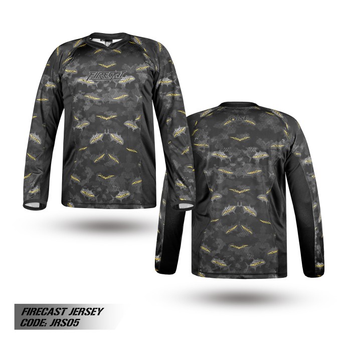 Terlaris Jersey Mancing Dengan Ventilasi Udara Firecast Jersey 05