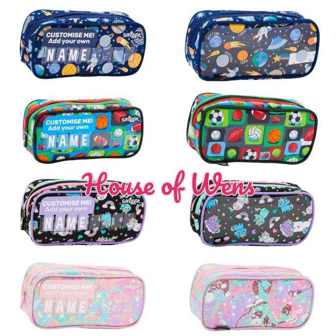 

SMIGGLE SKY HI CRUIZER ID PENCIL CASE ORIGINAL - TEMPAT PENSIL SMIGGLE ---NEW---