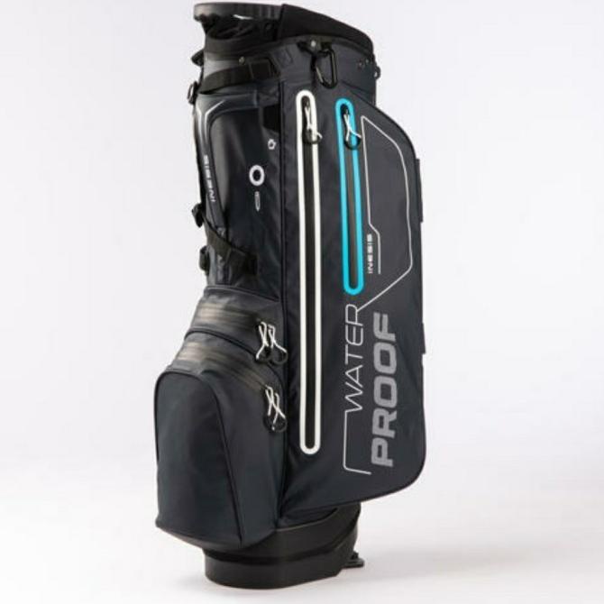 Tas Golf Inesis Waterproof Golf Bag Navy Blue