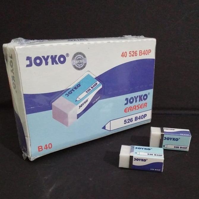 

Penghapus Eraser Joyko Putih Kecil 526 B40