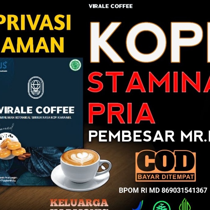 

Termurah dan terbaik Kopi Stamina Pria Dewasa Tahan Lama Original BPOM - VIrale Coffee Pembesar Pennis Alat Pital Pria !!