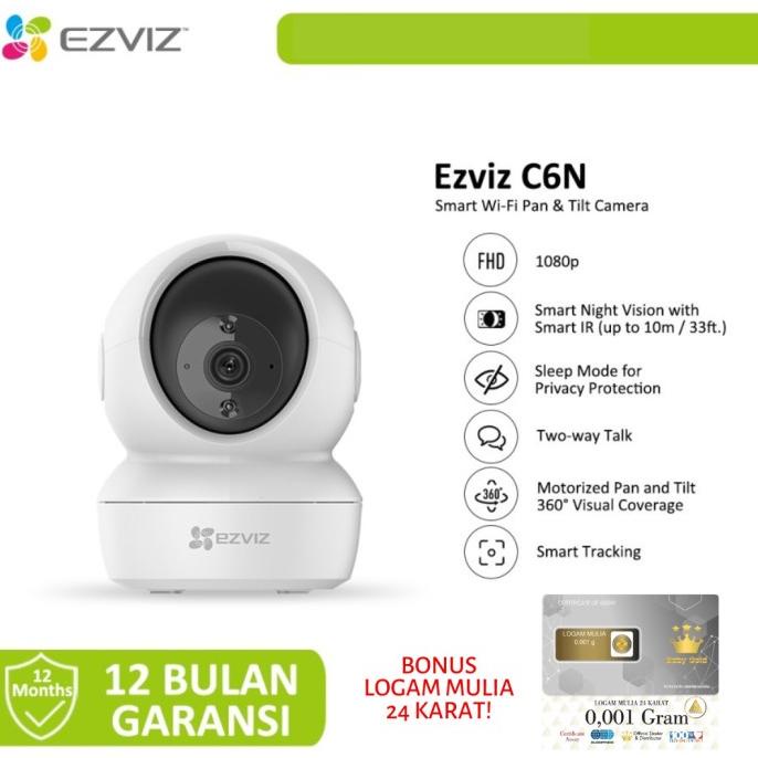 New Sale Ezviz C6N Smart Wifi Pan Tilt Camera 1080P Garansi Resmi Berkualitas