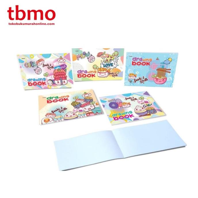 

TBMO BUKU GAMBAR 20X30 KIKY / DRAWING BOOK