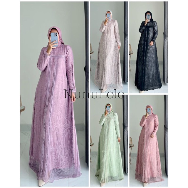 NUNULOLO VENETTA VANETTA DRESS GAMIS WANITA BY NUNULOLO