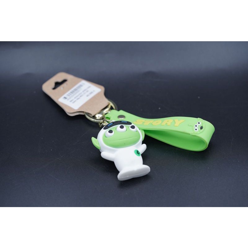 Alien Toy Story White Gantungan Kunci Keychain