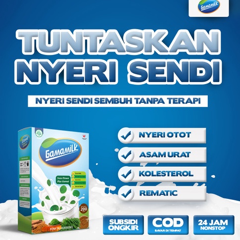 

Modis.. Gamamilk Susu Etawa Plus Gamat Rekomendasi Ilmiah Atasi Nyeri Sendi & Tulang 4.8 TNQ