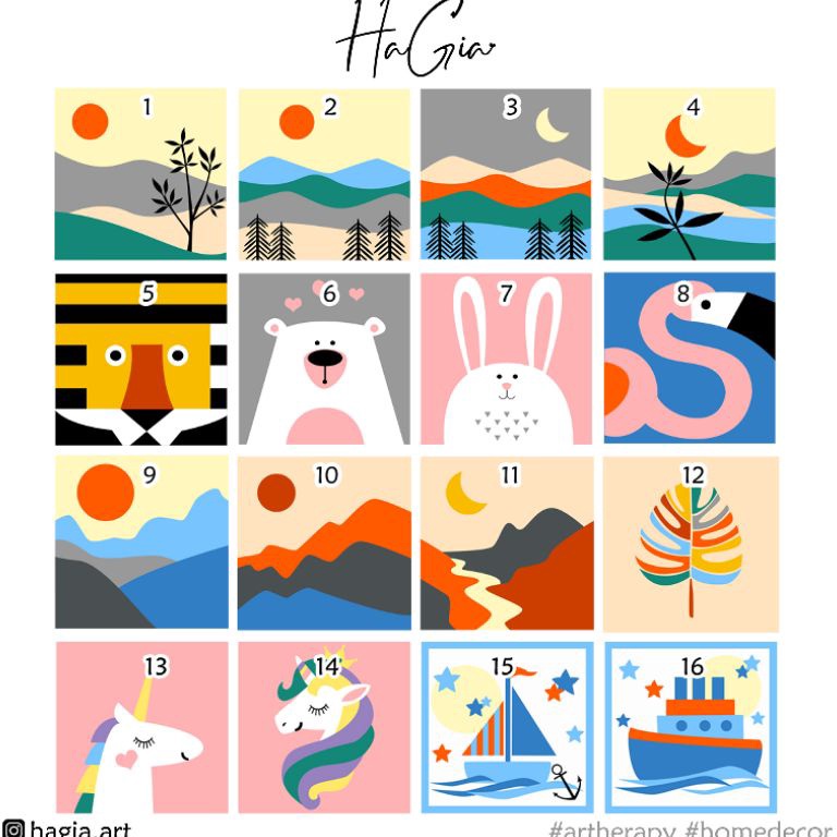 

Best Terlaris.. Paint by Number | Mini DIY Painting Kit | 20x20cm | Paint by Numbers | Hagia.art Kanvas Lukis Melukis Mewarnai WM6