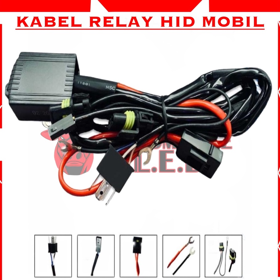 Terjamin  ORIGINAL KABEL RELAY BILED MOBIL RELAY SUPER 2 BILED | KABE RELAY HID MOBIL 2 LAMPU