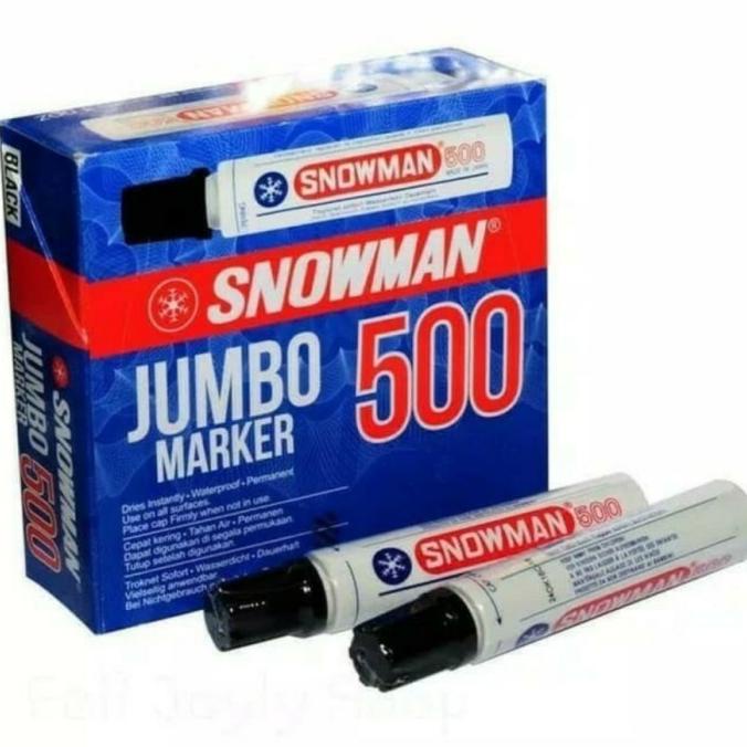 

SPIDOL PERMANENT SNOWMAN JUMBO 500 / SPIDOL BESAR SNOWMAN