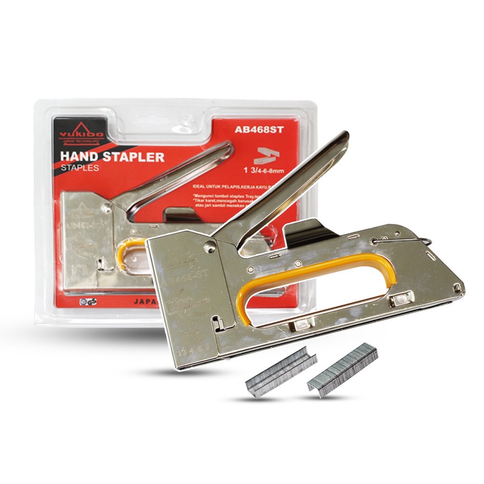 

✫Laris❀ Staples Tembak Staple Gun Tacker Jok Motor Steples Stepler Tembak Top D54