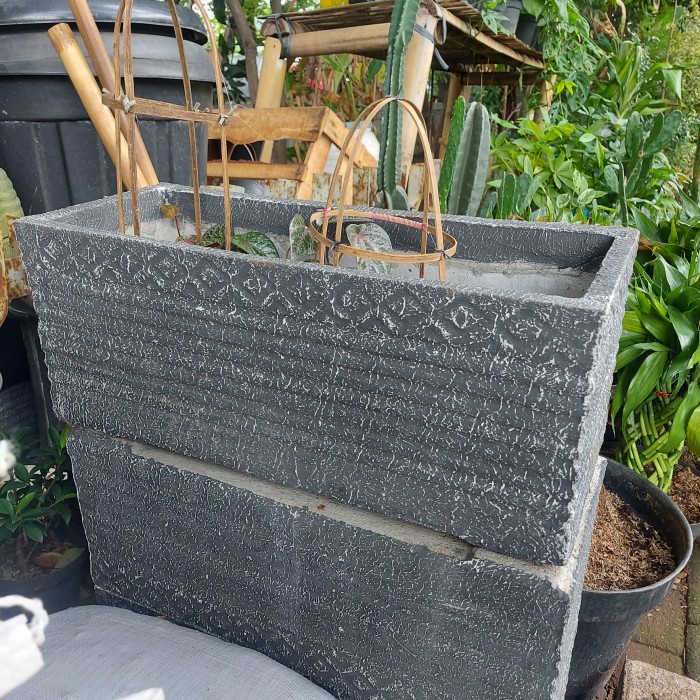 Terlaris Pot Panjang Minimalis 50Cm