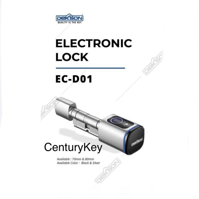 Electronic Cylinder Dekkson Ec Dks D01 Silinder Dekson Maryanticollection