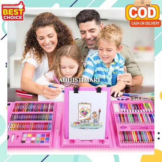 

Krayon Set Alat Melukis Non Toxic Oil Pastel Warna Cerah Tidak Beracun Colouring Set Alat Tulis Anak Tk Sd Alat Mewarnai Anak Perempuan Laki Laki Crayon Set Anak Drawing Stationary Pensil Warna Lengkap Perlengkapan Mengg Crayon Set 208Pcs / Krayon Mewarna