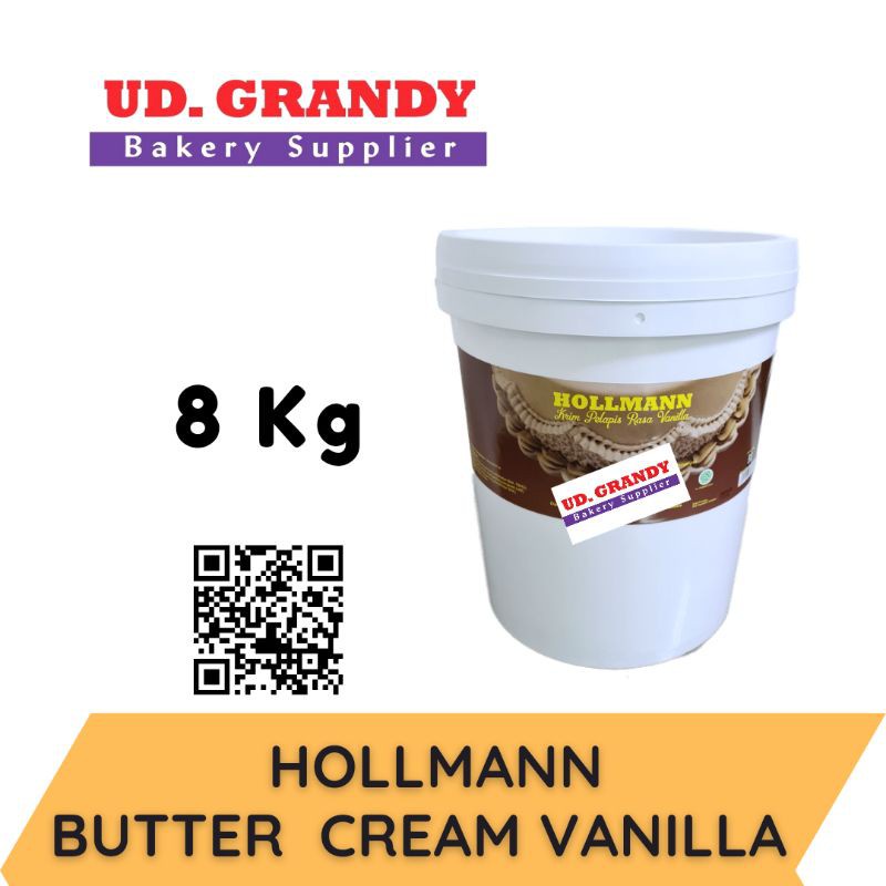 

Hollmann Butter Cream 8Kg (Instant / Siap Pakai)