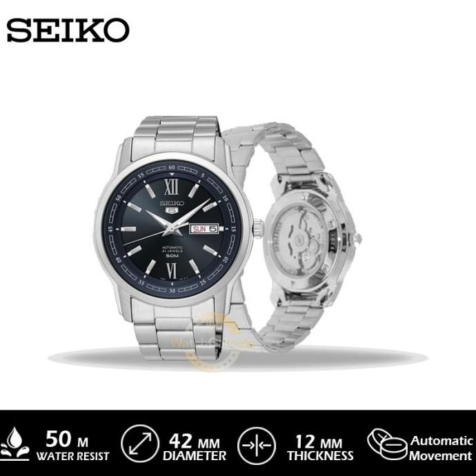 Jam Tangan Pria Seiko Snkp17K1 Snkp17 Bergaransi Resmi 1Thn Flyzzy.Store