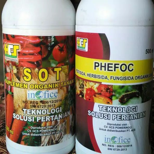 PROMO PAKET HEMAT SOT HCS DAN PHEFOC HCS SUPLEMEN TANAMAN TERMURAH