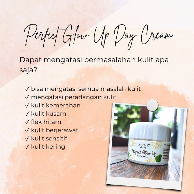 Queen Zi Beauty Perfect Glow Up day cream