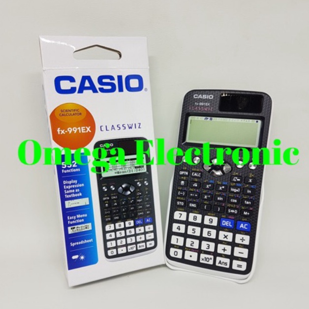 

Special Edition Casio FX 991 EX - Scientific Kalkulator FX-991EX Calculator Kuliah Ilmiah Sekolah KZ6