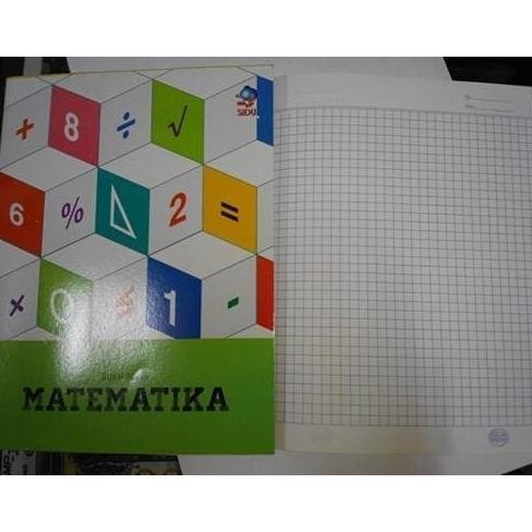 

Buku Tulis Kotak Kecil Matematika Sinar Dunia / SIDU isi 38