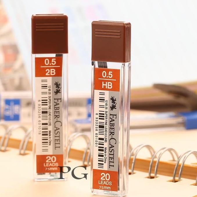 

Isi / Refill Lead Pensil Mekanik 2B Faber Castell 0,5