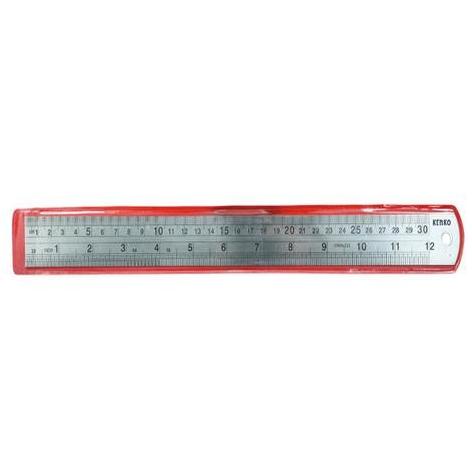 

Penggaris Besi / Stainless Steel Kenko 30 cm Tebal sellanorimart