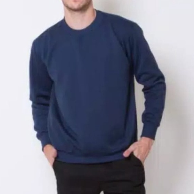 ➻➶✱✼ Basic Sweater Polos Oblong Pria Grosir