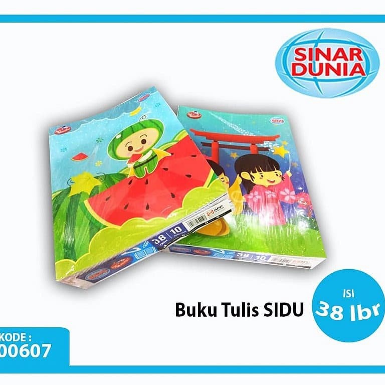 

Seller.. BUKU TULIS SIDU 38 lembar ISI 10pcs 56