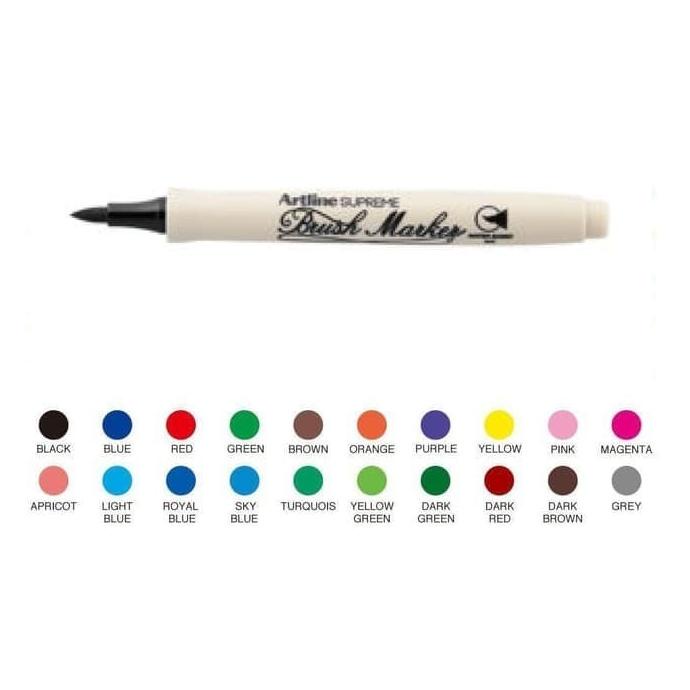 

Spidol Kuas Artline Supreme Brush Marker Variasi 2 sellanorimart