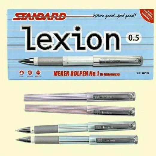 

Pulpen Bolpen Bolpoint Standard Lexion 0.5