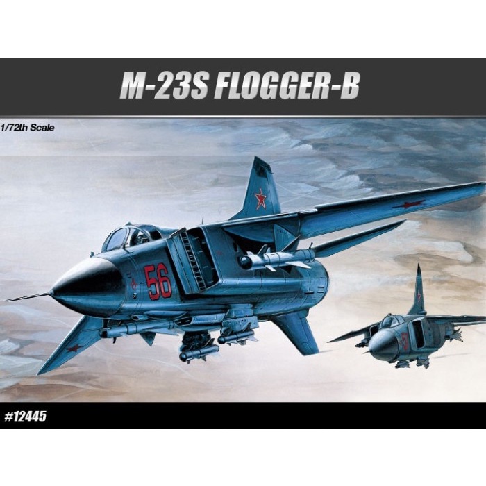 HOT SALE MODEL KIT ACADEMY M-23S FLOGGER-B 1/72 12445 TERMURAH