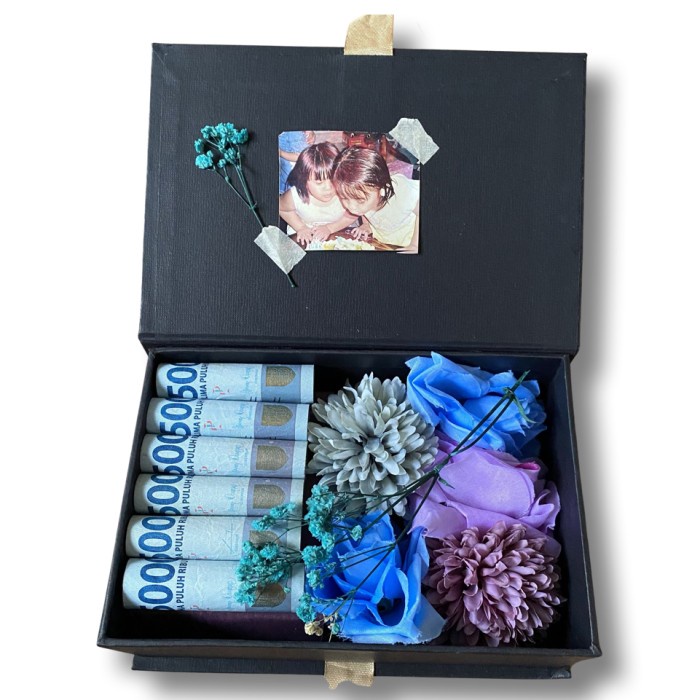 

Terlaris Money Flower Box / Gift Box